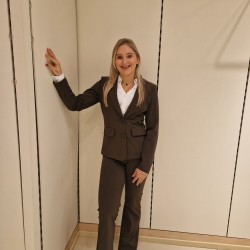 Mylady- broek Jaminiflared - cocoa