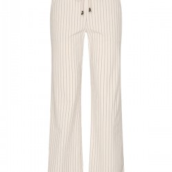 MI- PIACE  Broek - Kit/ balck pinstripe