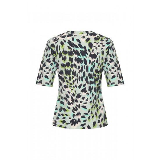 MI- PIACE  Top- Lilypad faded camouflage print