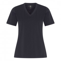 Mylady- T-shirt- Top-V- black