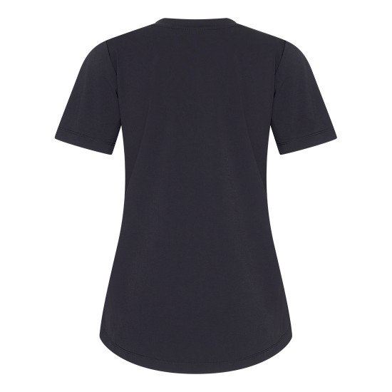 Mylady- T-shirt- Top-V- black