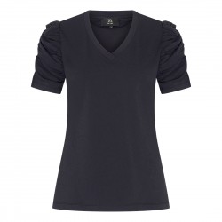 Mylady- T-shirt- top-pof- black