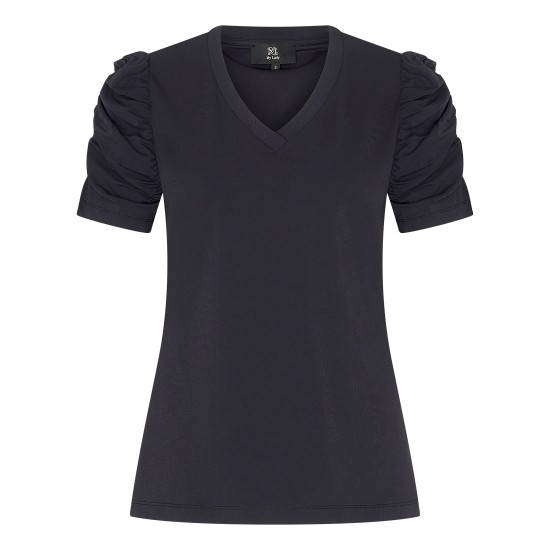 Mylady- T-shirt- top-pof- black