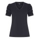 Mylady- T-shirt- top-pof- black