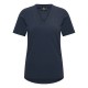Mylady- T-Shirt - Top-V - Navy (grote maten )