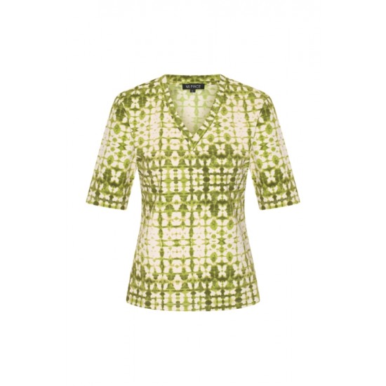 MI- PIACE  Top- Kelp forest/kit batik print 