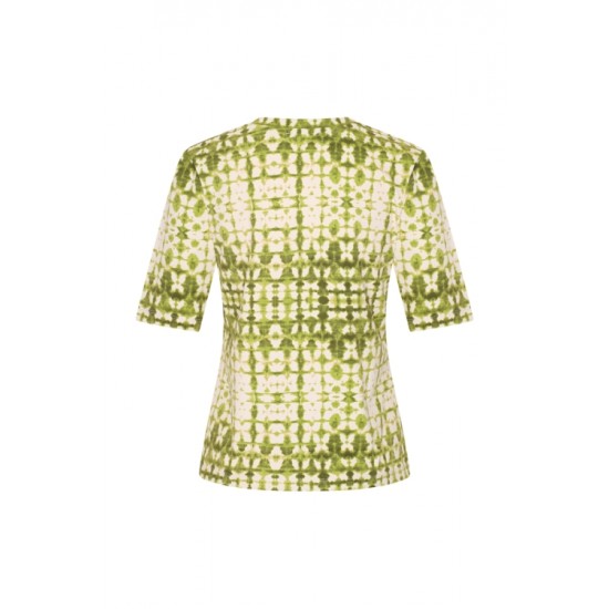 MI- PIACE  Top- Kelp forest/kit batik print 